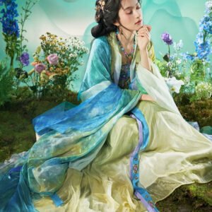 [Jade & Everlasting Spring] Tang Hanfu Set