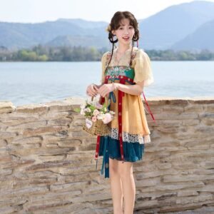 Wanhua Window Banbi Set—Printed Vest, Camisole & Bloomers