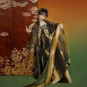 [Phoenix] Tang Style Hanfu 4-Piece Set