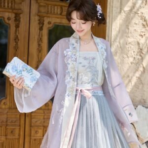 [xiaoshanyu] Hanfu Skirt Set in Polyester Cotton Blend